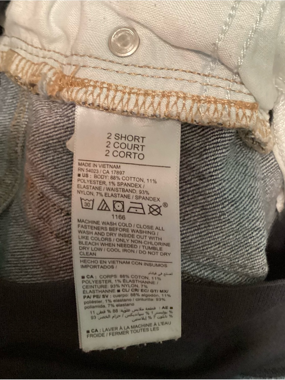 Old Navy Ladies Boyfriend Full Panel Pregnancy Maternity Jeans Size 2 Short - Picture 11 of 11